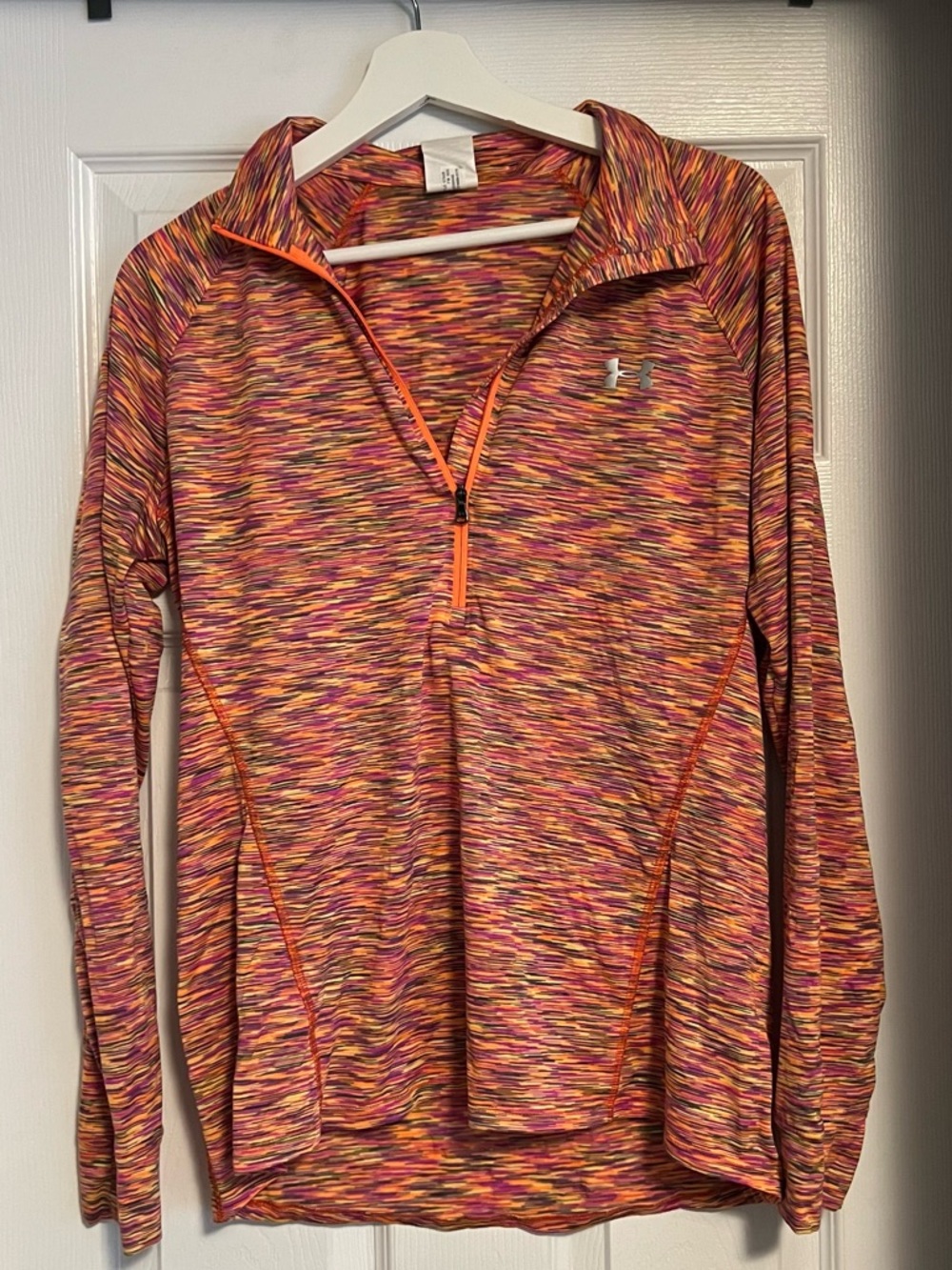 LG Multicolor Pink Orange Striped Jersey